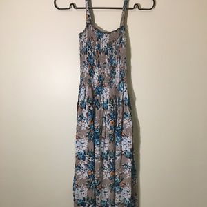 //floral maxi//